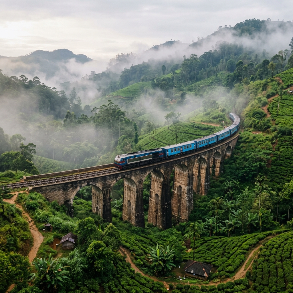 Nine Arch Bridge Ella Train